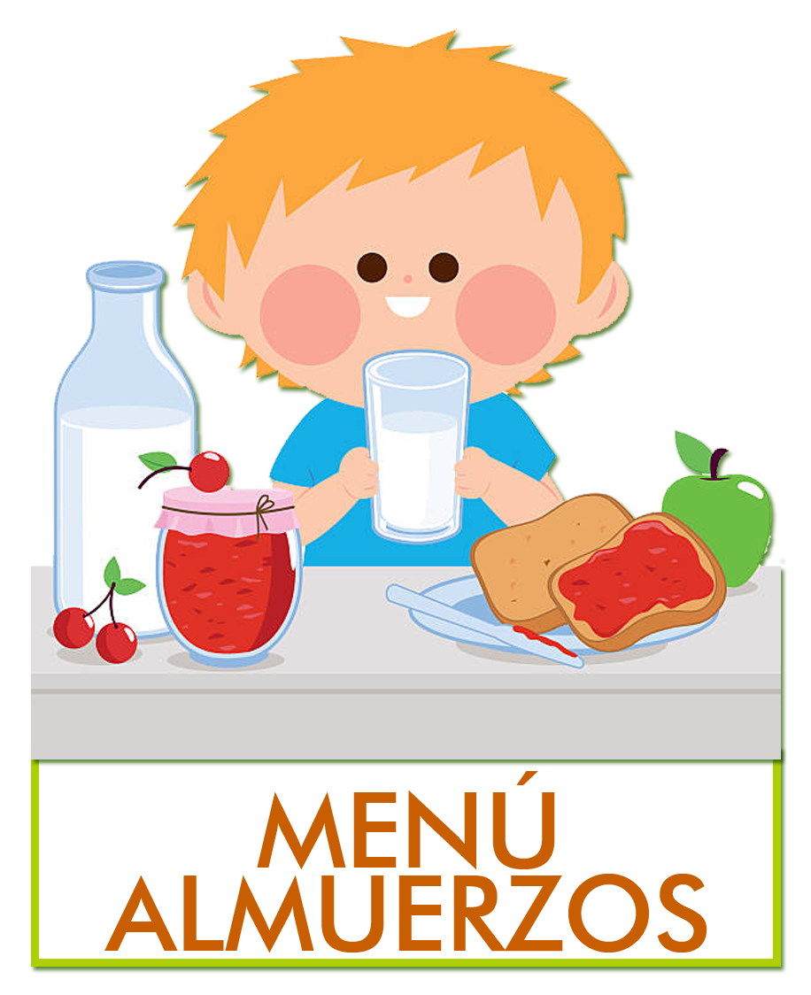 menu almuerzos